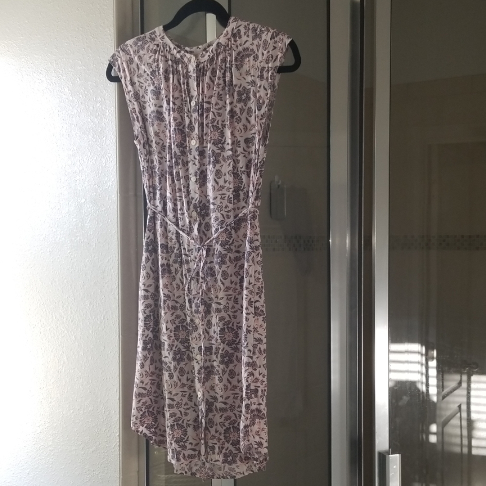 Loft button down dress